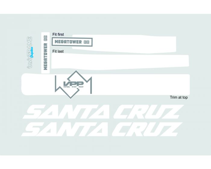 Santa Cruz Megatower CC 2019 Decals
