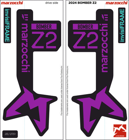 Marzocchi Bomber Z2 eOptimized 2024 Decals
