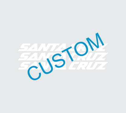 Santa Cruz Bullit 2021 Decals - Downtube ONLY