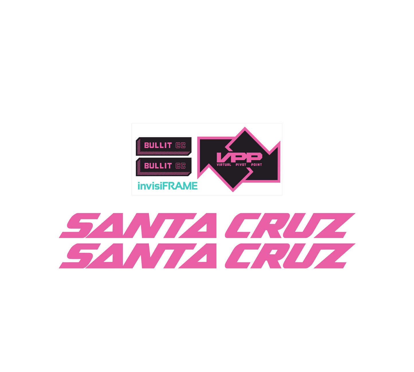 Santa Cruz Bullit CC 2021 Decals