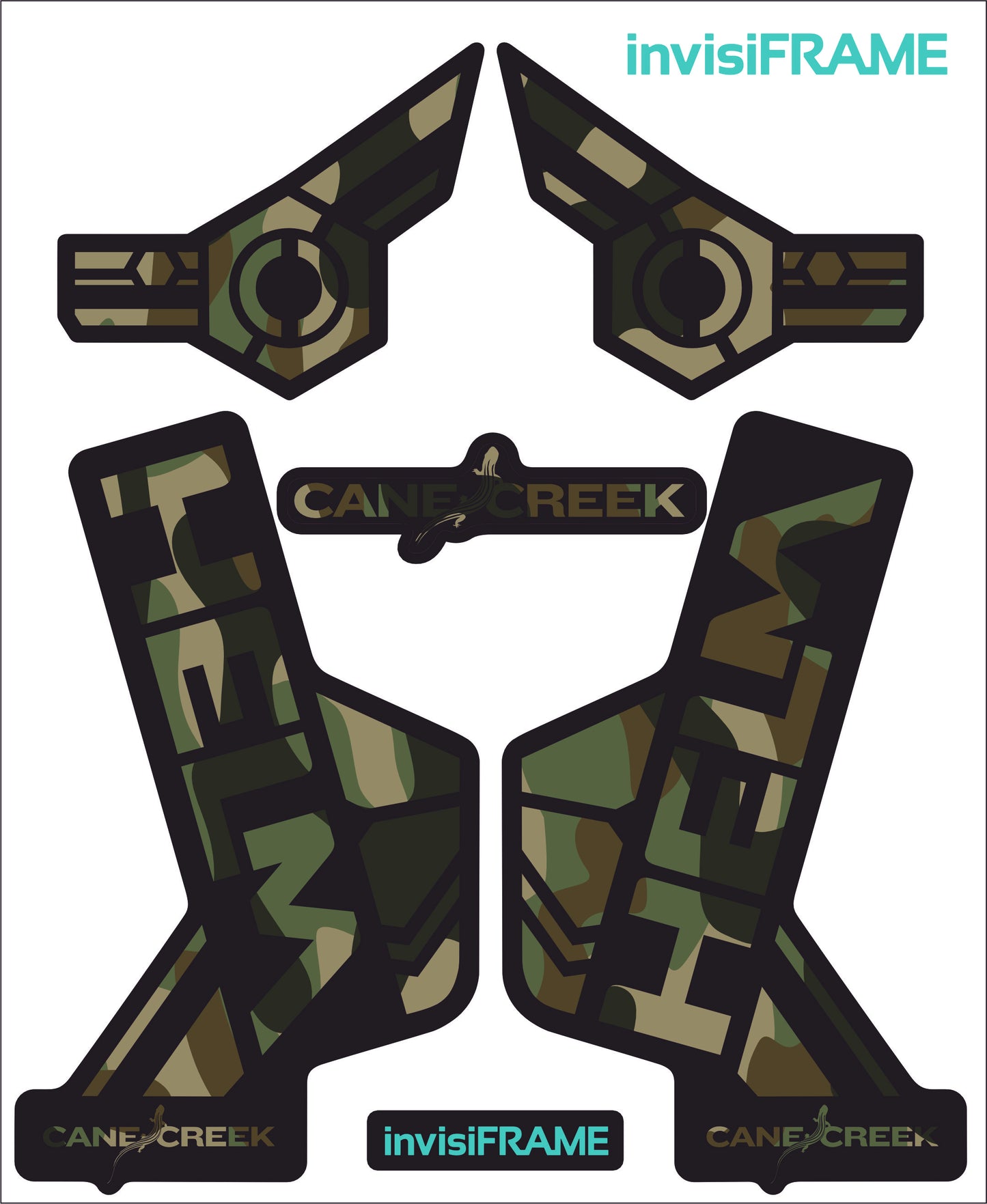 Cane Creek Helm Fork Decals 2018-2019-2020