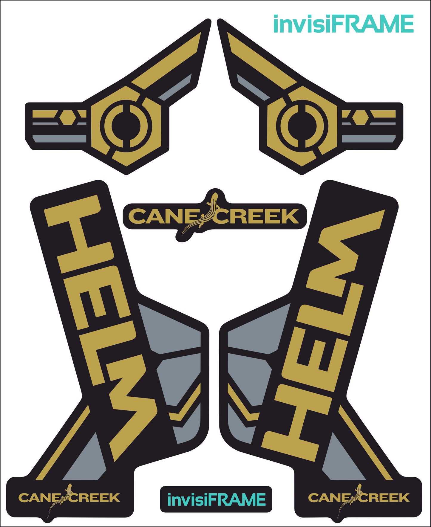 Cane Creek Helm Fork Decals 2018-2019-2020