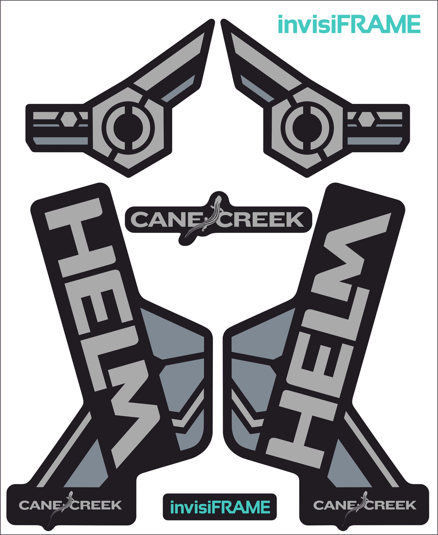 Cane Creek Helm Fork Decals 2018-2019-2020