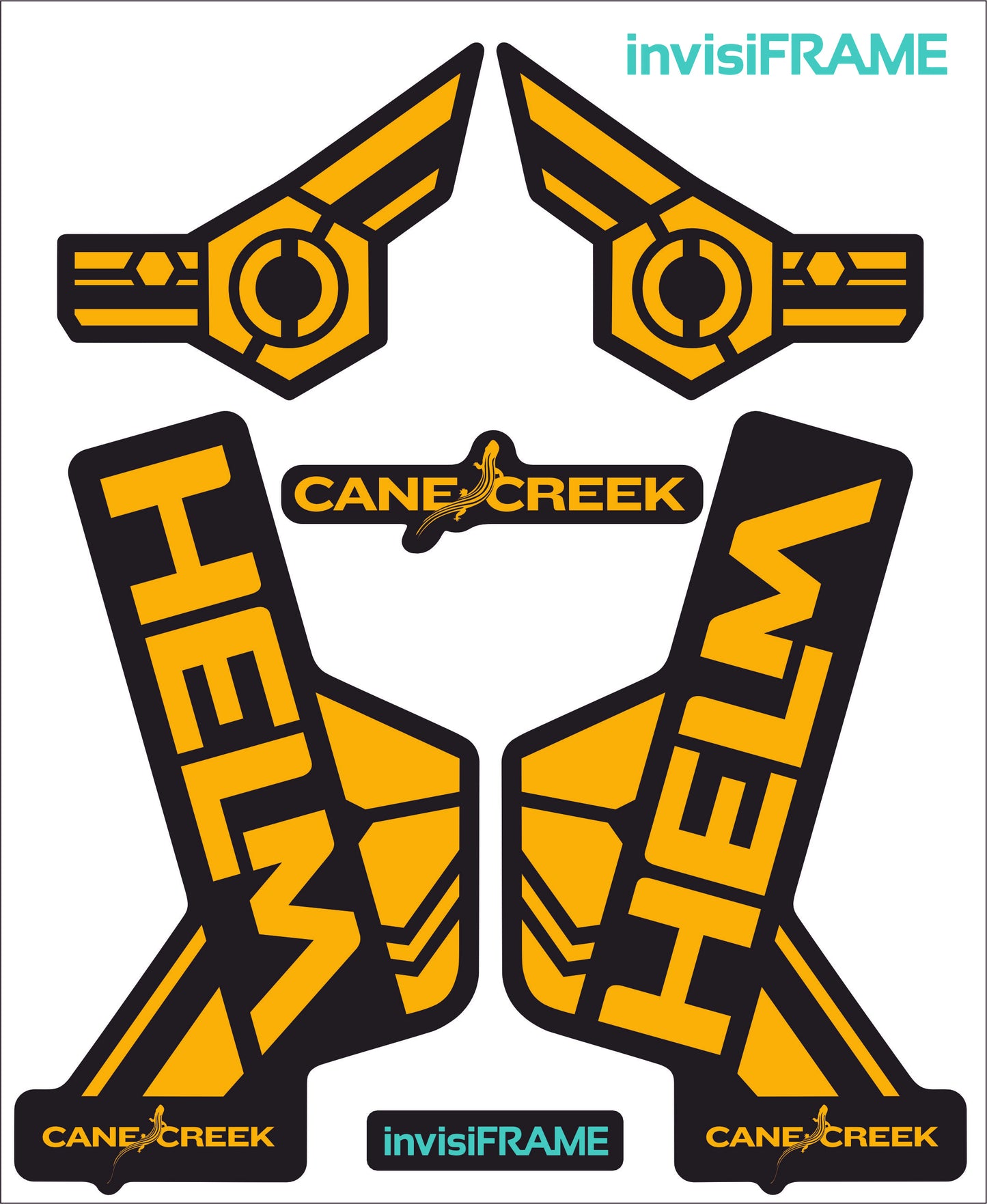Cane Creek Helm Fork Decals 2018-2019-2020