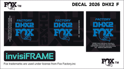 Fox DHX2 Factory 2026 Decals