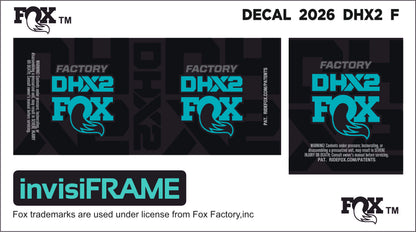 Fox DHX2 Factory 2026 Decals