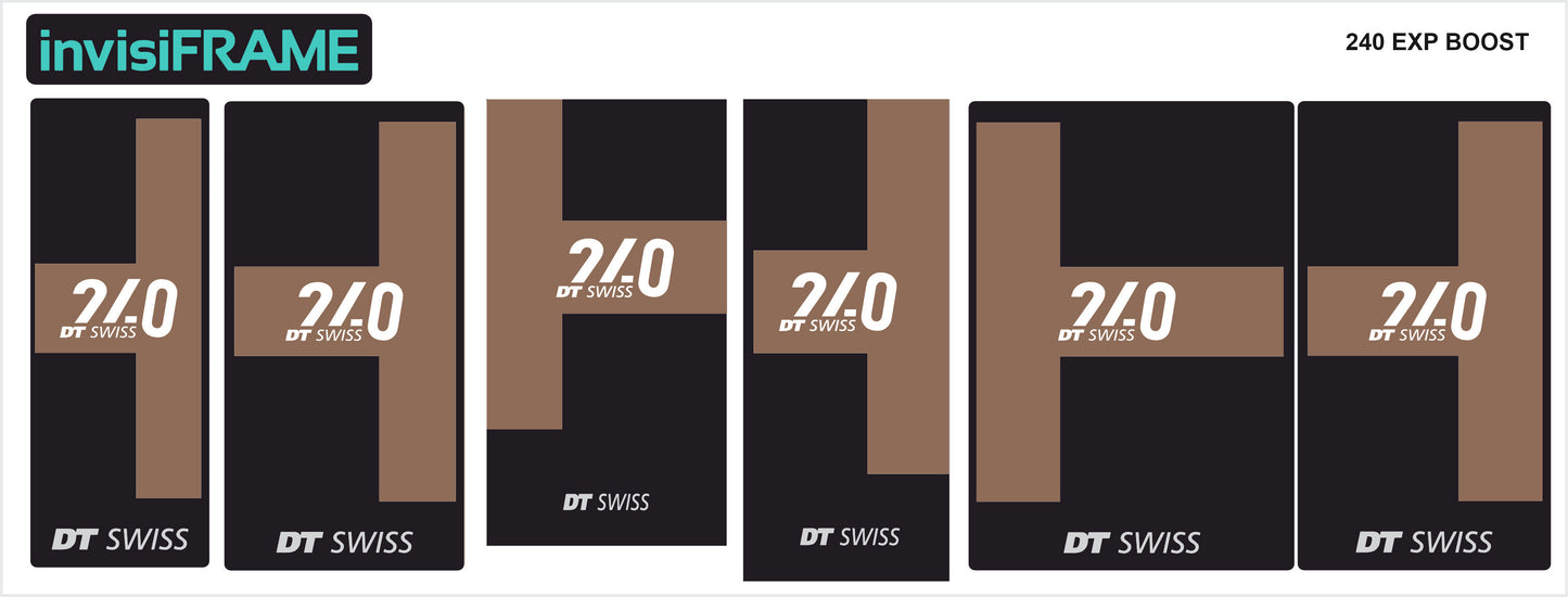 DT Swiss 240 EXP Boost Hub Decals