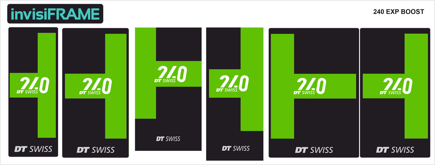 DT Swiss 240 EXP Boost Hub Decals