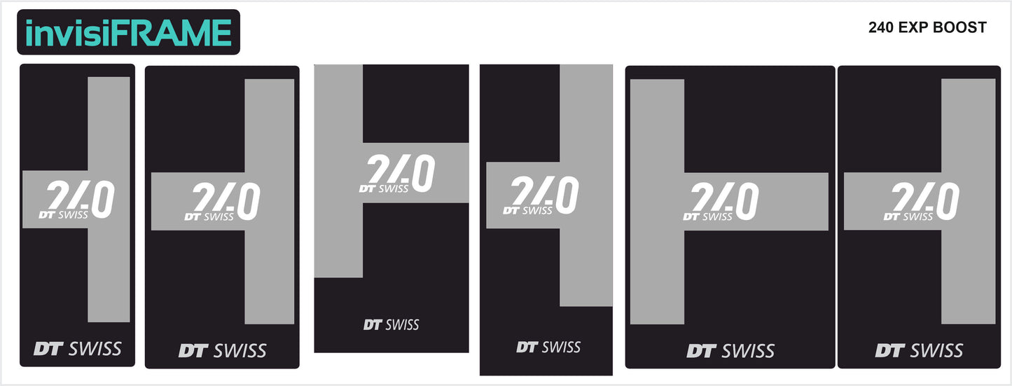 DT Swiss 240 EXP Boost Hub Decals
