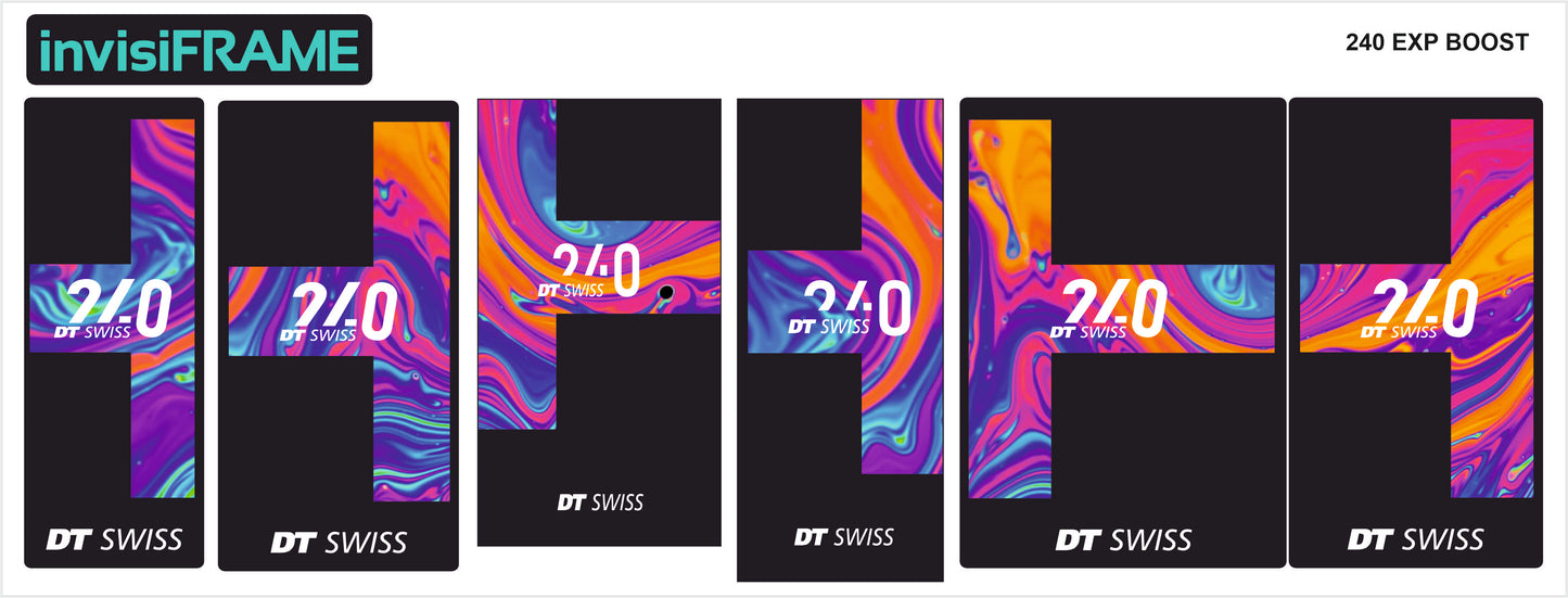DT Swiss 240 EXP Boost Hub Decals
