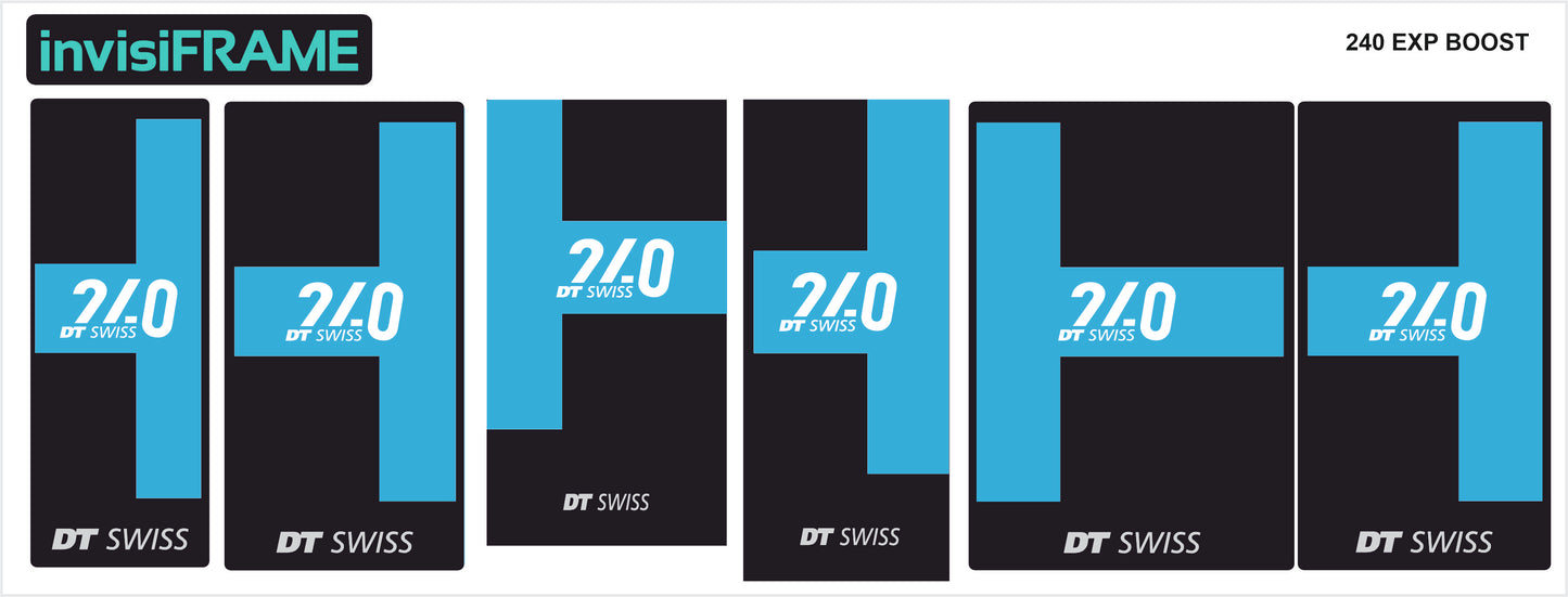 DT Swiss 240 EXP Boost Hub Decals