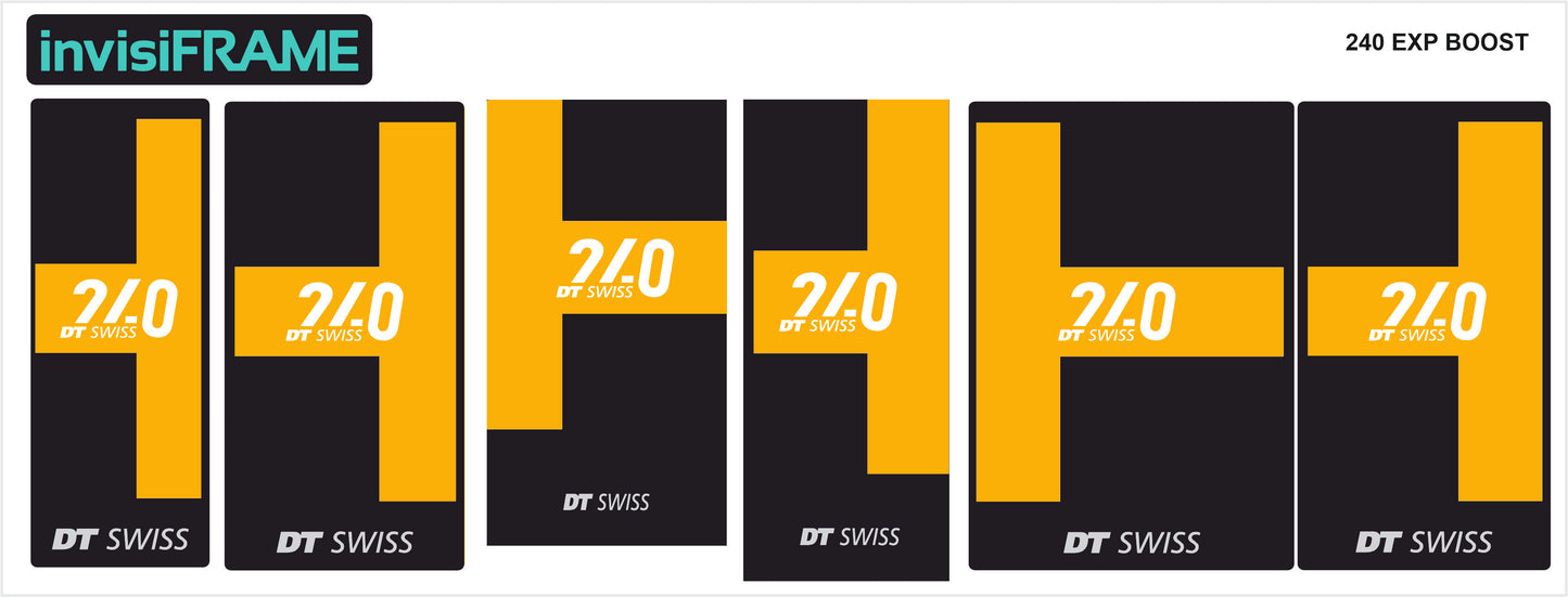 DT Swiss 240 EXP Boost Hub Decals