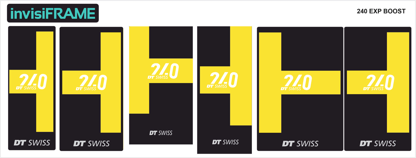 DT Swiss 240 EXP Boost Hub Decals