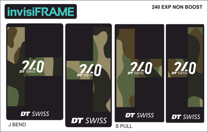 DT Swiss 240 EXP Non Boost Hub Decals