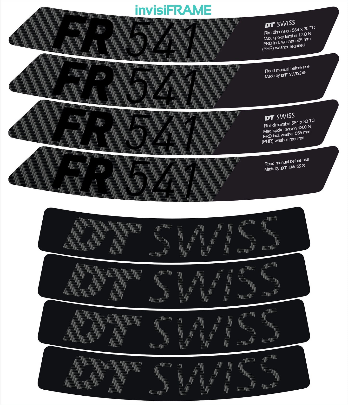 DT Swiss FR541 DECALS