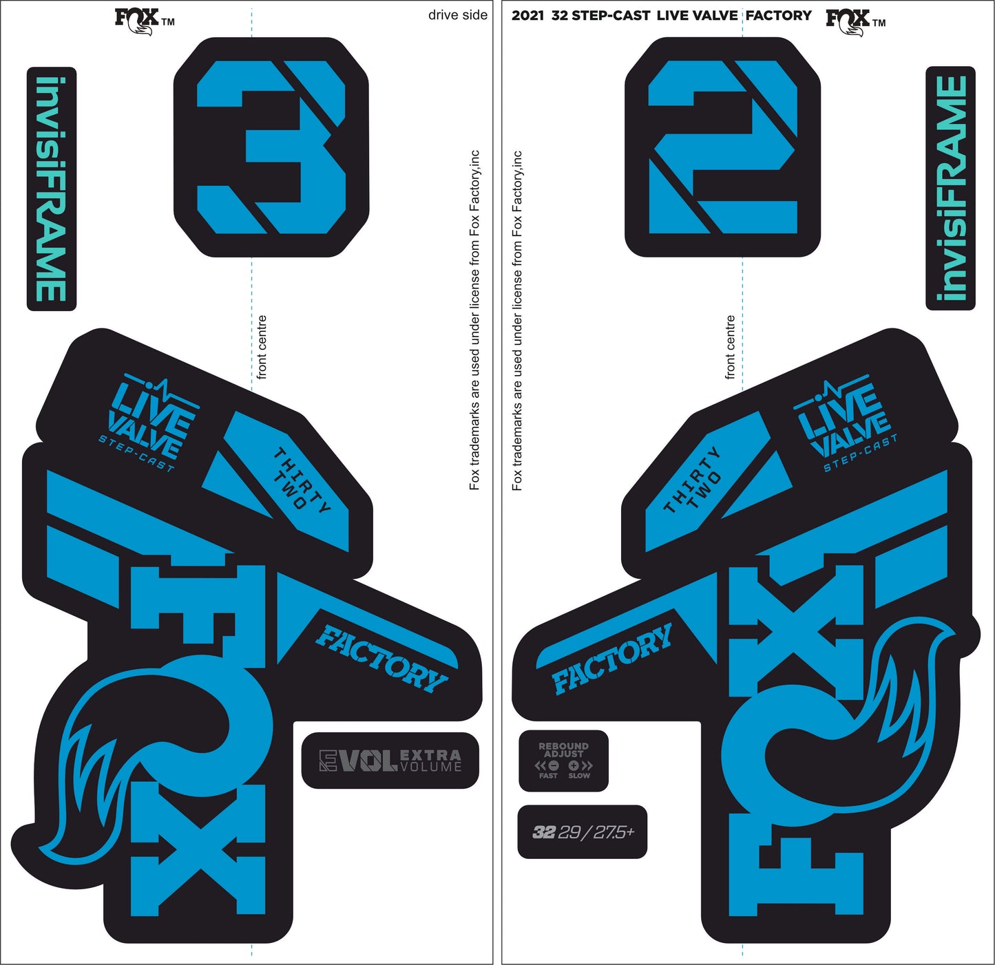 Fox 32 SC Factory LIVE VALVE 2021