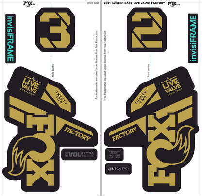 Fox 32 SC Factory LIVE VALVE 2021