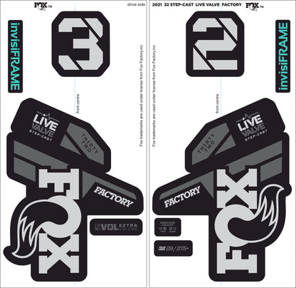 Fox 32 SC Factory LIVE VALVE 2021