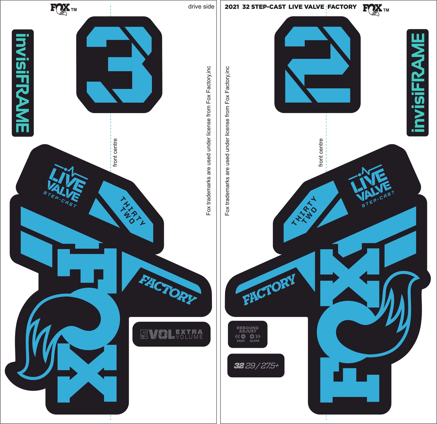 Fox 32 SC Factory LIVE VALVE 2021