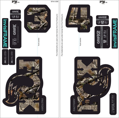 Fox 34 SL Factory 2026 DECALS