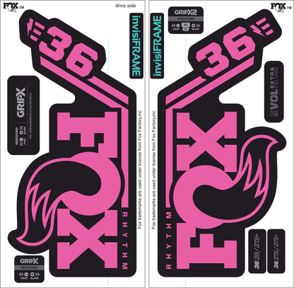 Fox 36 Rhythm E BIKE 2027 Decals