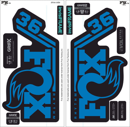 Fox 36 Rhythm 2027 Decals