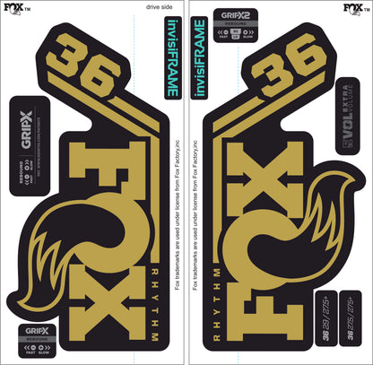 Fox 36 Rhythm 2027 Decals