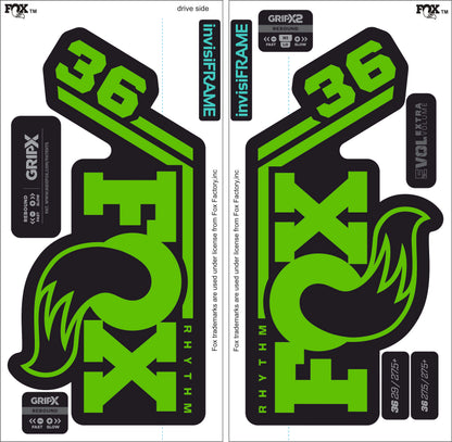 Fox 36 Rhythm 2027 Decals