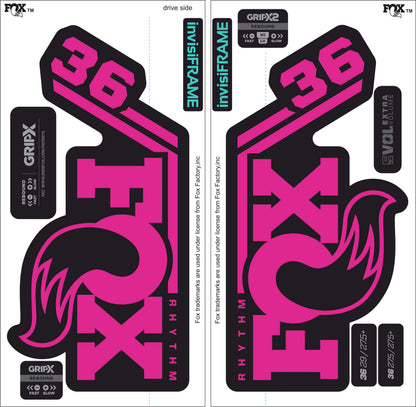 Fox 36 Rhythm 2027 Decals