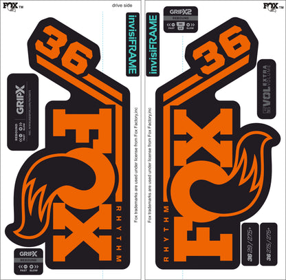 Fox 36 Rhythm 2027 Decals
