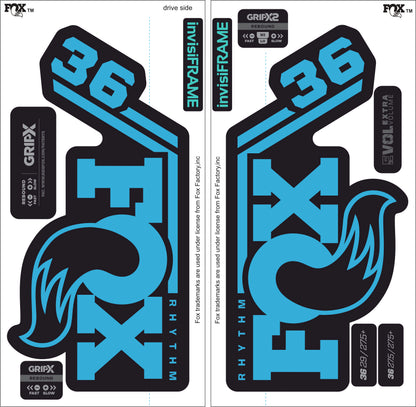 Fox 36 Rhythm 2027 Decals