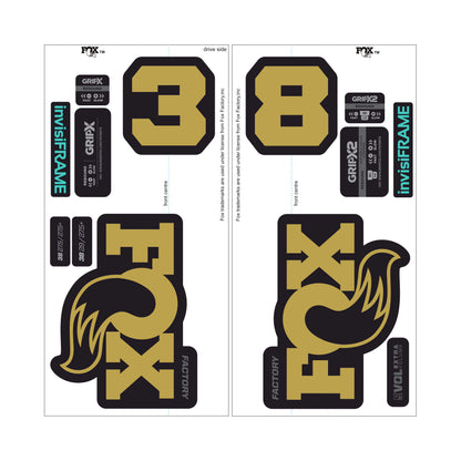 Fox 38 Factory 2027 Decals