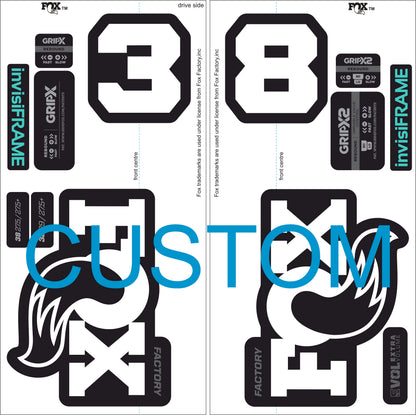 Fox 38 Factory 2027 Decals