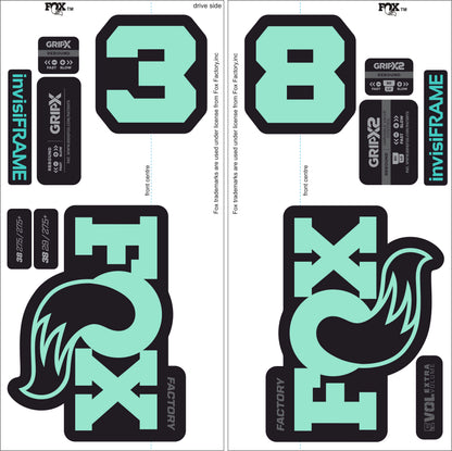 Fox 38 Factory 2027 Decals