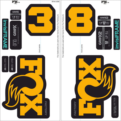 Fox 38 Factory 2027 Decals