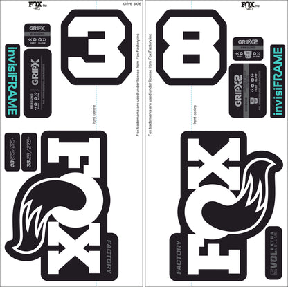 Fox 38 Factory 2027 Decals