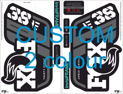 Fox 38 Performance E Bike 2021 Decals