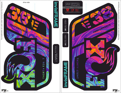 Fox 38 Performance E Bike 2021 Decals