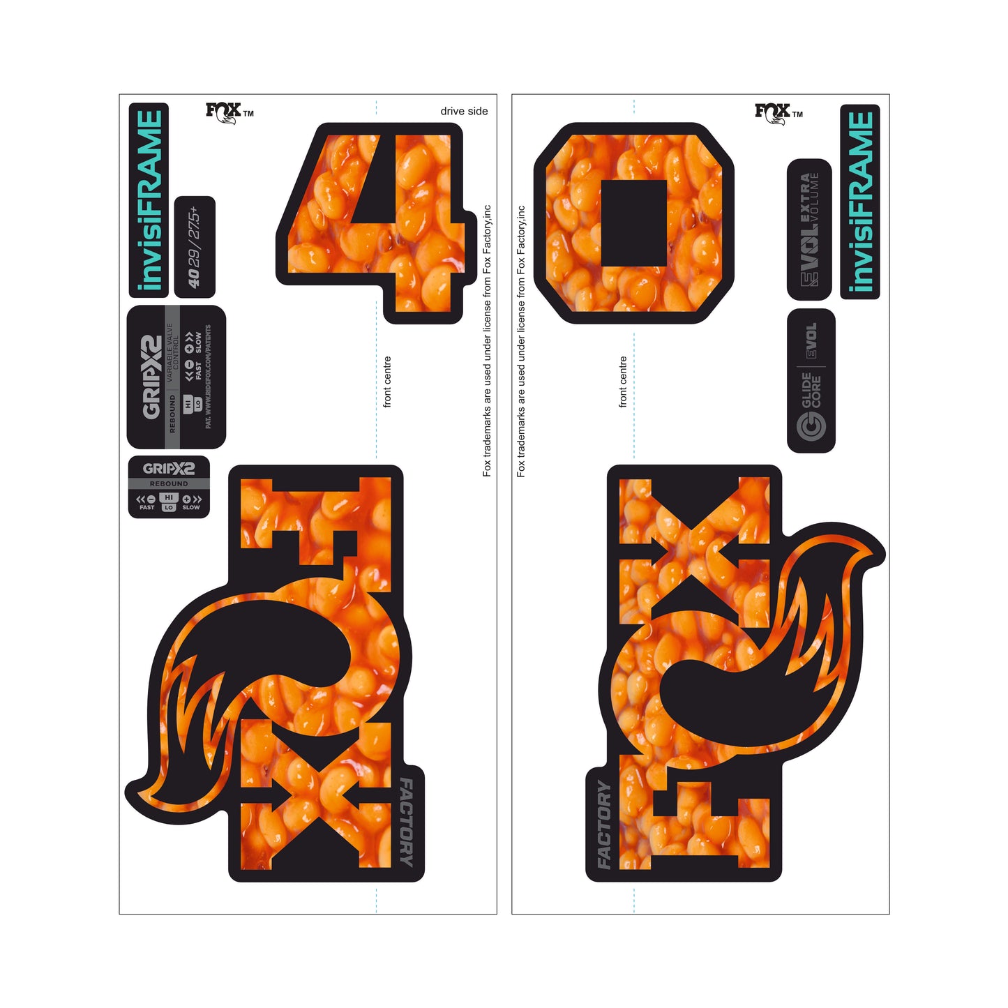 Fox 40 Factory 2027 Decals