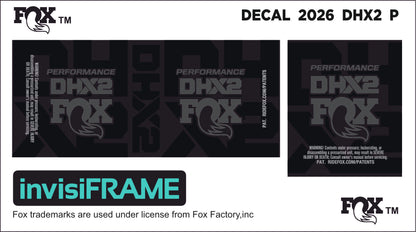 Fox DHX2 Performance 2026 Decals