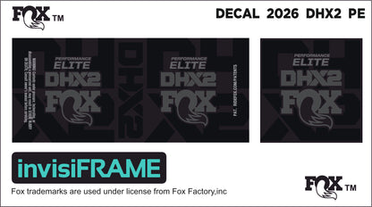Fox DHX2 Performance 2026 Elite Decals