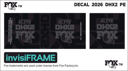 Fox DHX2 Performance 2026 Elite Decals
