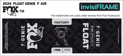 Fox Float Genie Factory 2024 Decals