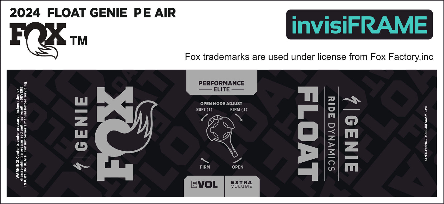 Fox Float Genie Performance Elite 2024 Decals