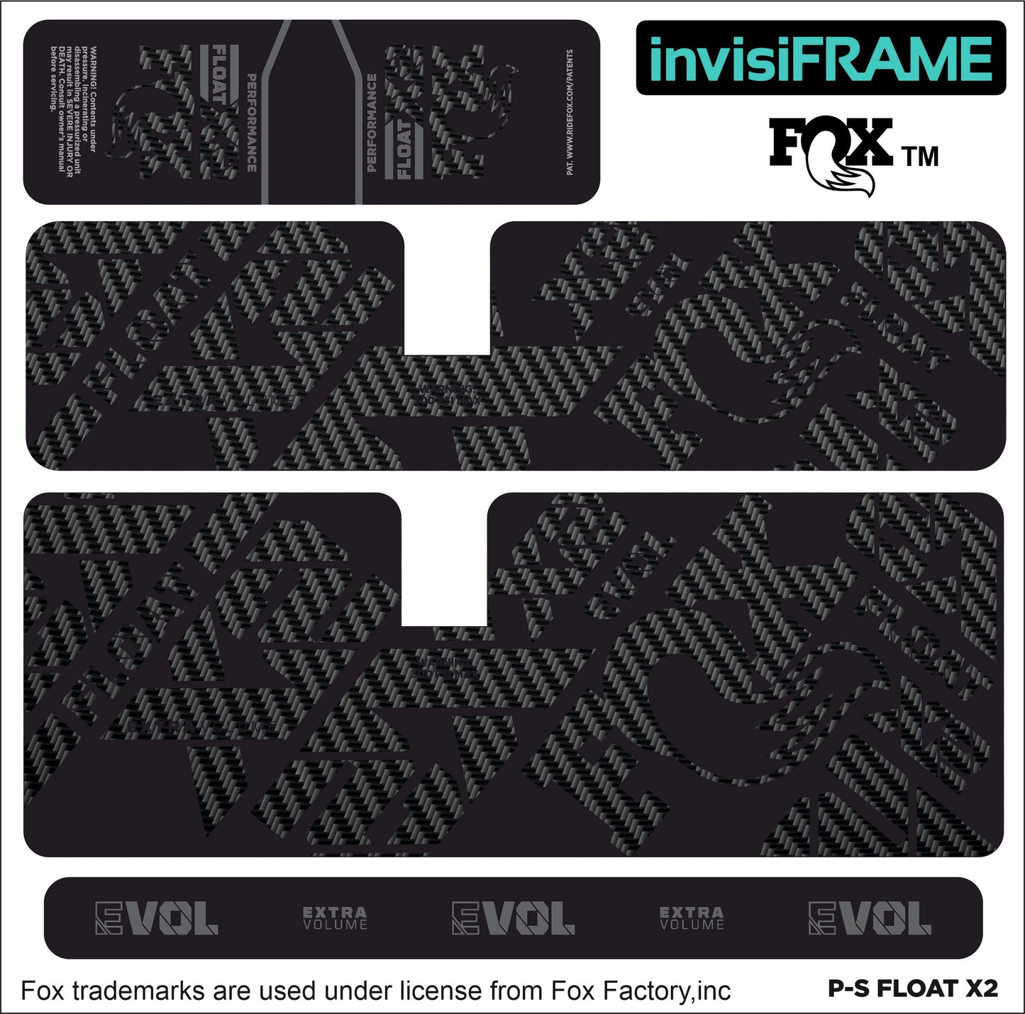 Fox Float X2 Performance 2022 Decals
