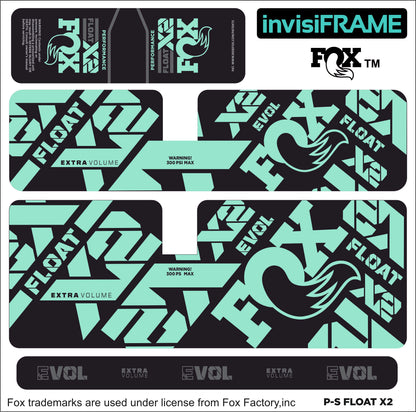 Fox Float X2 Performance 2022 Decals