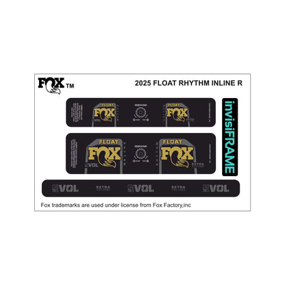 Fox Float Rhythm inline R 2025 decal