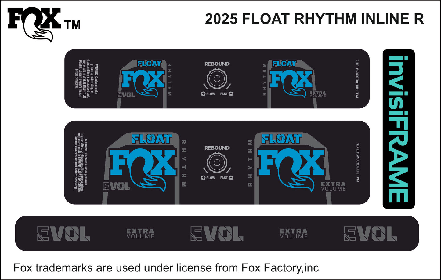 Fox Float Rhythm inline R 2025 decal
