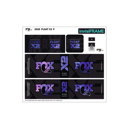 Fox Float X2 Performance 2026 Decals