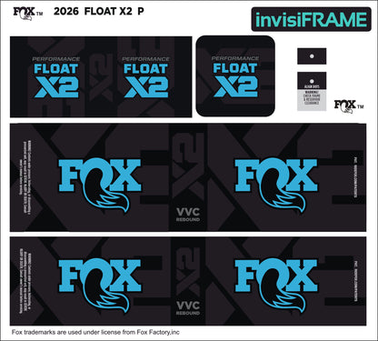 Fox Float X2 Performance 2026 Decals